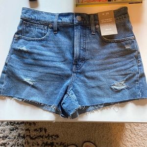 madewell denim shorts